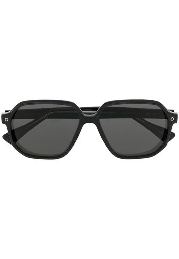 Snob Targa geometric-frame sunglasses - Schwarz