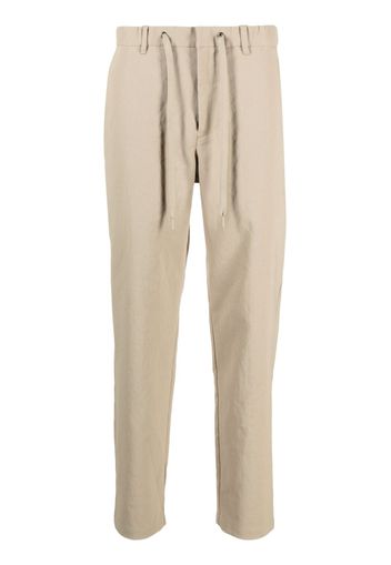 Snow Peak tapered-leg tailored trousers - Nude