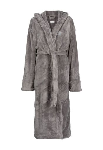 Soho Home House logo-embroidered robe - Grau