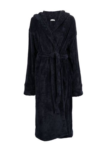 Soho Home House logo-embroidered robe - Blau