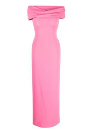 Solace London The Eva off-shoulder dress - Rosa