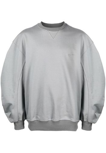 SONGZIO Black Eyes Sweatshirt mit rundem Ausschnitt - Grau
