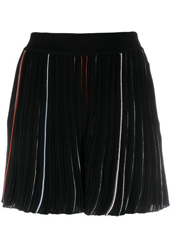 Sonia Rykiel Hemdkleid mit Streifen - Schwarz