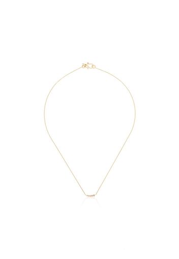 Sophie Bille Brahe 18kt 'Lune' Gelbgoldhalskette mit Diamanten - YELLOW GOLD