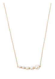 Sophie Bille Brahe 14kt yellow gold Lune grand pearl necklace