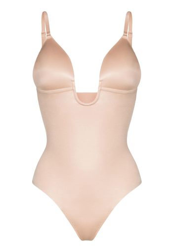 Spanx 'Suit Your Fancy' Shape-Body mit Tanga - Nude