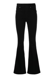 Spanx high-rise flared jeans - Schwarz