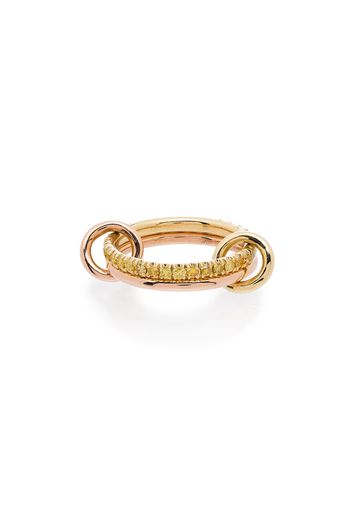 Spinelli Kilcollin 18kt 'Marigold' Gelbgoldring mit Diamanten - ROSE GOLD YELLOW GOLD