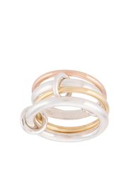 Spinelli Kilcollin 18kt Hyacinth Rot- und Gelbgoldring mit Sterlingsilber - Mehrfarbig