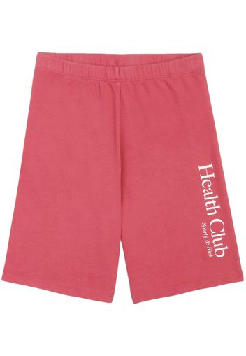 Sporty & Rich Health Club knee-length shorts - Rosa