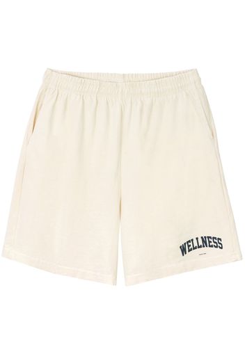 Sporty & Rich Wellness Ivy short shorts - Weiß