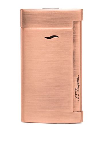 S.T. Dupont slim 7 brushed copper lighter - Braun