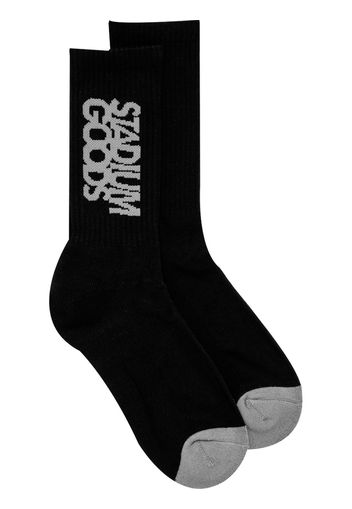 Stadium Goods Socken mit Logo-Stickerei - Schwarz