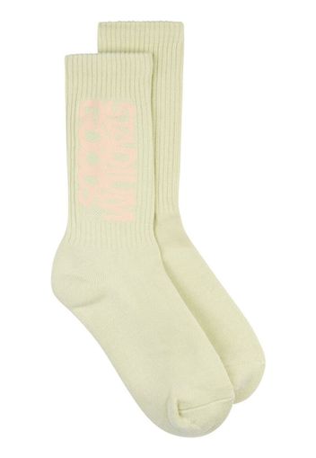 STADIUM GOODS® logo crew socks - Nude