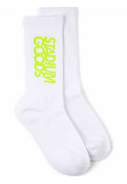 Stadium Goods crew-length "Glow In The Dark" socks - Weiß