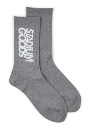 Stadium Goods Socken mit reflektierendem Logo-Print - Grau