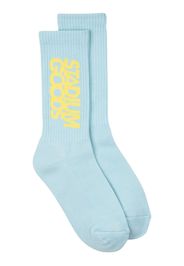 STADIUM GOODS® logo-print crew socks - Blau