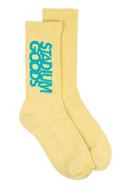 STADIUM GOODS® logo crew socks - Gelb