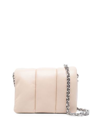 STAND STUDIO Ery panel clutch bag - Nude