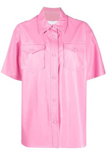 STAND STUDIO oversize short-sleeve shirt - Rosa