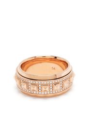 STATEMENT PARIS 18kt rose gold Rockaway Spinner diamond ring