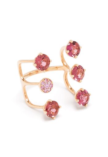 Stefere 18kt Rotgoldring - Rosa