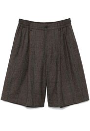 STEIN Shorts mit Karomuster - Braun