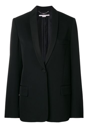 Stella McCartney Blazer mit tiefem V-Ausschnitt - Schwarz