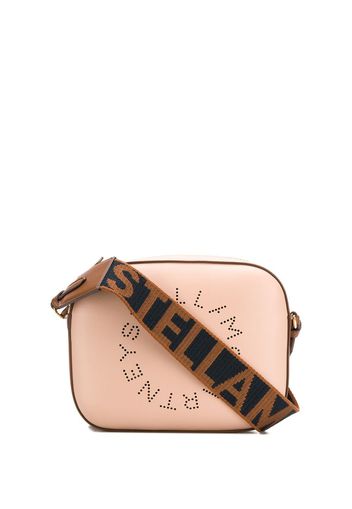 Stella McCartney Mini Umhängetasche mit Logo - Rosa