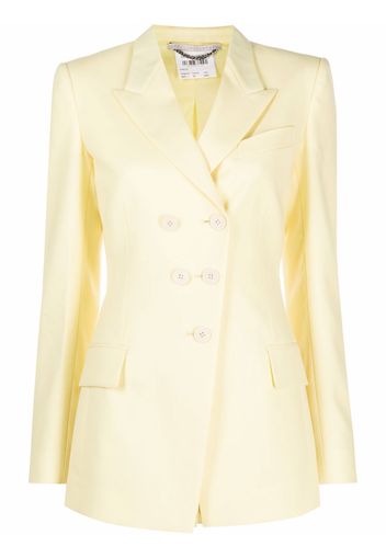 Stella McCartney Doppelreihiger Blazer - Gelb