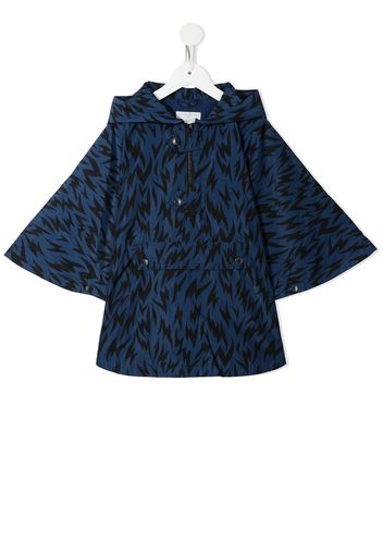 Stella McCartney Kids Doggy Fur pullover coat - Blau