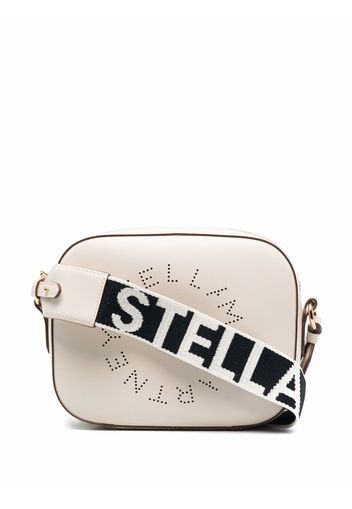 Stella McCartney Umhängetasche mit Stella-Logo - Nude