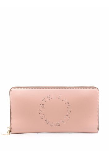 Stella McCartney Stella Logo continental wallet - Rosa
