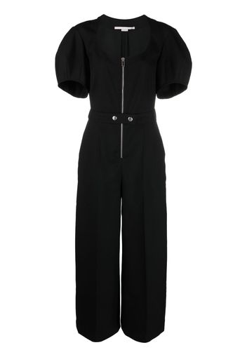 Stella McCartney Jumpsuit mit Reißverschluss - Schwarz