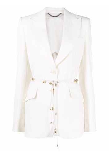 Stella McCartney Blazer mit Anhänger - Nude