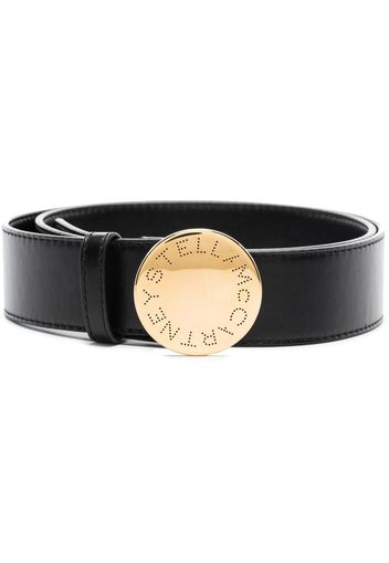 Stella McCartney Stella Logo buckle belt - Schwarz