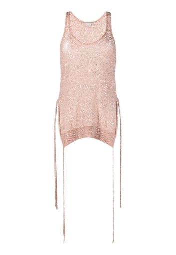 Stella McCartney sequin-embellished tank top - Rosa