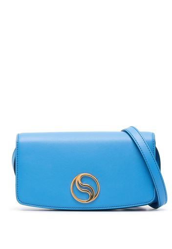 Stella McCartney S-Wave crossbody bag - Blau