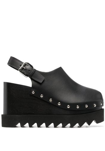 Stella McCartney Elyse 105mm platform clogs - Schwarz