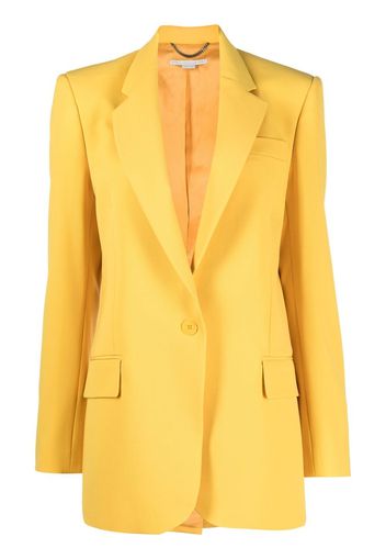 Stella McCartney single-breasted blazer - Gelb