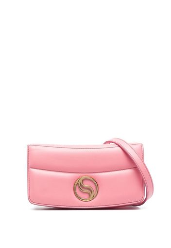 Stella McCartney Gesteppte S-Wave Schultertasche - Rosa