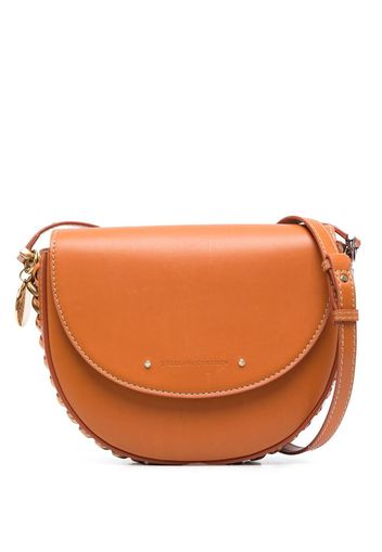 Stella McCartney Schultertasche mit Kettendetail - Orange