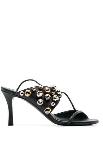 Stella McCartney Sandalen mit Perlen 85mm - Schwarz