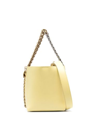 Stella McCartney chain-detail bucket bag - Gelb