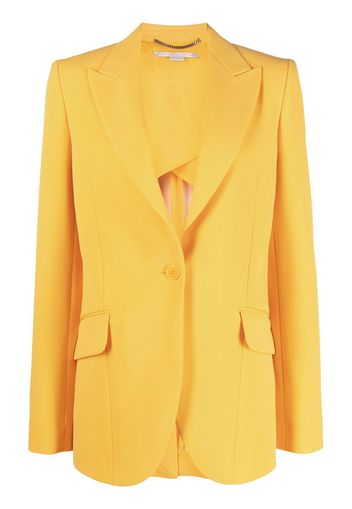 Stella McCartney single-breasted blazer - Gelb