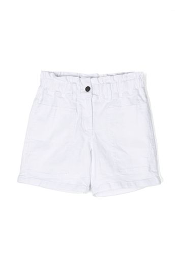 Stella McCartney Kids elasticated-waistband shorts - Weiß