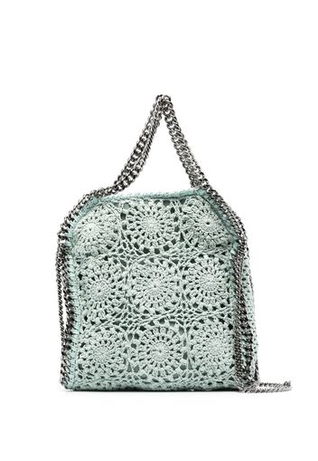 Stella McCartney crochet-detail tote bag - Grün