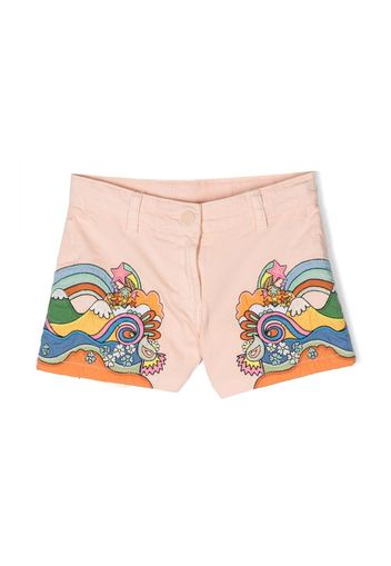 Stella McCartney Kids Love To Dream printed shorts - Rosa