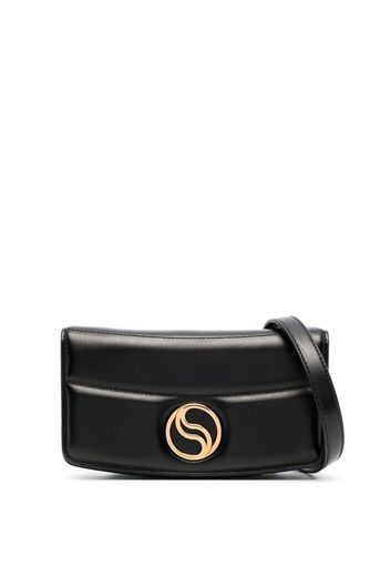 Stella McCartney S-Wave crossbody bag - Schwarz