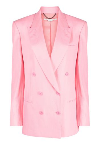 Stella McCartney peak-lapels double-breasted blazer - Rosa